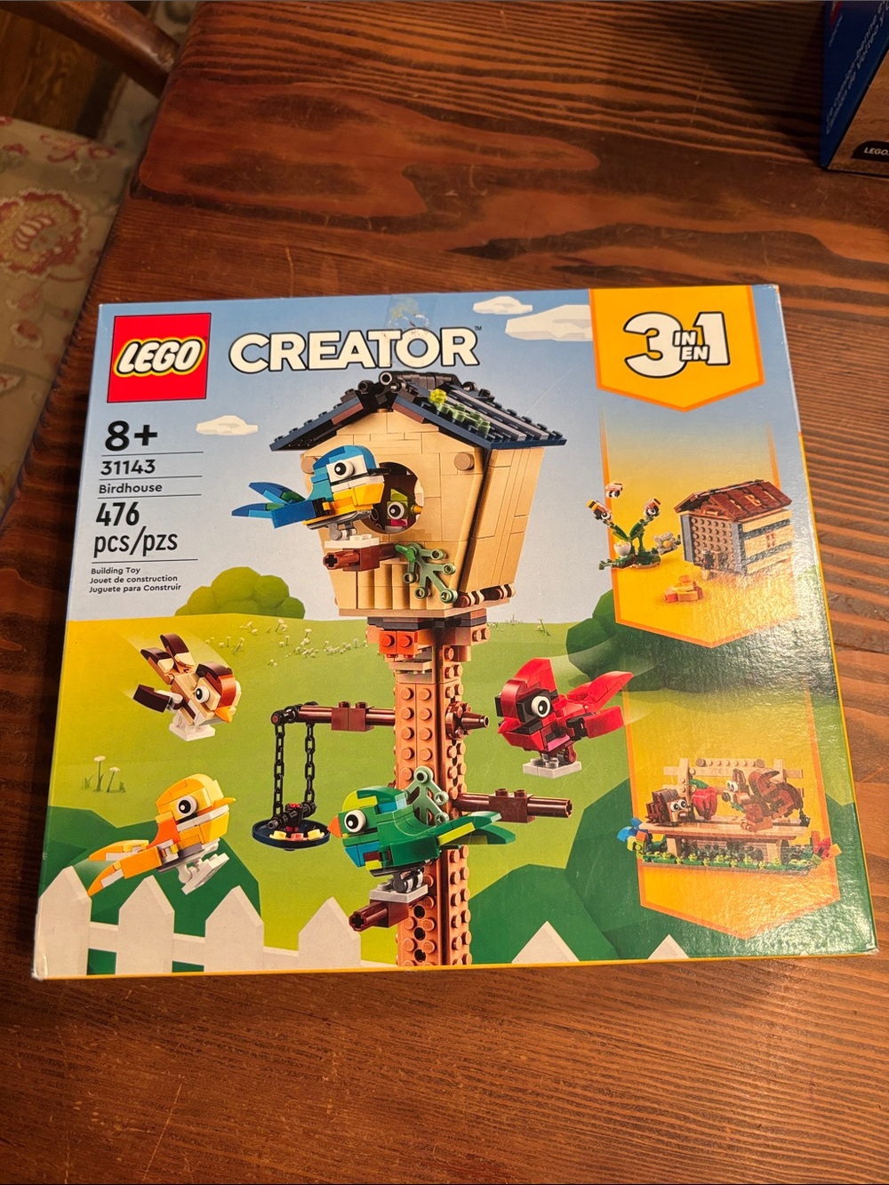 LEGO Creator 3-in-1 Birdhouse Building Set - Multicolor New and never opened